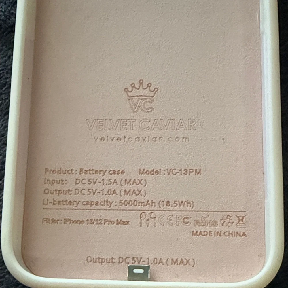 Velvet Caviar Charging Phone Case - iPhone 13 Pro Max - Picture 5 of 5